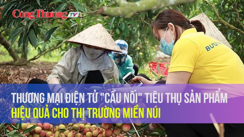 Thương mại điện tử "cầu nối" tiêu thụ sản phẩm hiệu quả cho thị trường miền núi